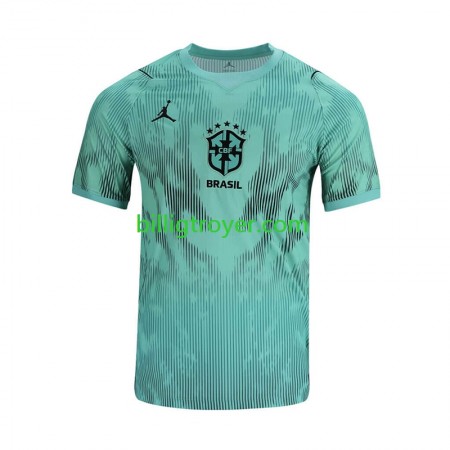 Billige Fotballdrakter Brasil Keeper Tredjedraktsett World Cup 2026 Kortermet